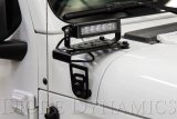 Diode Dynamics 18-21 Jeep JL Wrangler/Gladiator SS3 Cowl LED Bracket Kit - Yellow Sport thumbnail 9