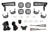 Diode Dynamics 18-21 Jeep JL Wrangler/Gladiator SS3 Cowl LED Bracket Kit - White Pro thumbnail 1