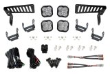 Diode Dynamics 18-21 Jeep JL Wrangler/Gladiator SS3 Cowl LED Bracket Kit - White Sport thumbnail 2
