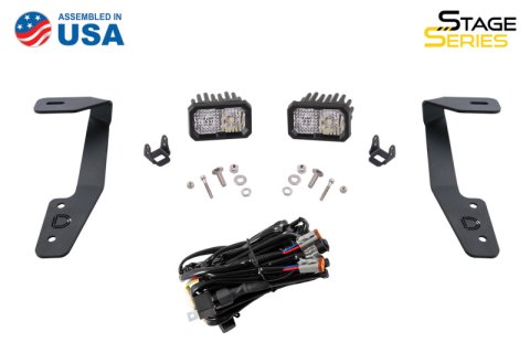 Diode Dynamics 18-21 Subaru Crosstrek Sport SS3 LED Ditch Light Kit - Yellow Combo thumbnail 5