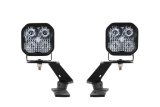 Diode Dynamics 19-21 Ford Ranger Sport SS3 LED Ditch Light Kit - White Combo thumbnail 2