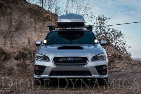 Diode Dynamics 15-21 Subaru WRX/STi Pro Stage Series 2in LED Ditch Light Kit - White Combo thumbnail 7