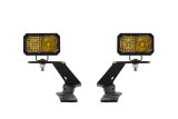 Diode Dynamics 19-21 Ford Ranger Stage Series 2in LED Ditch Light Kit - Sport Yellow Combo thumbnail 2