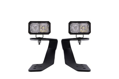 Diode Dynamics 18-21 Subaru Crosstrek Stage Series 2in LED Ditch Light Kit - Pro White Combo thumbnail 3