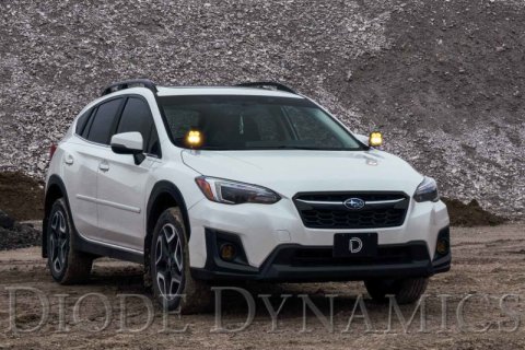 Diode Dynamics 18-21 Subaru Crosstrek Stage Series 2in LED Ditch Light Kit - Pro White Combo thumbnail 5