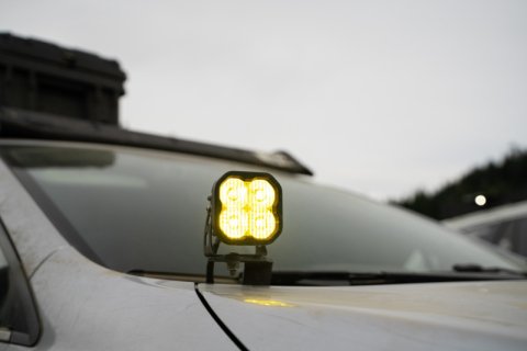 Diode Dynamics 18-21 Subaru Crosstrek Stage Series 2in LED Ditch Light Kit - Sport Yellow Combo thumbnail 5