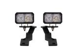 Diode Dynamics 16-21 Toyota Tacoma Stage Series 2in LED Ditch Light Kit - Pro White Combo thumbnail 5