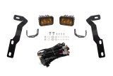 Diode Dynamics 16-21 Toyota Tacoma Stage Series 2in LED Ditch Light Kit - Sport Yellow Combo thumbnail 6
