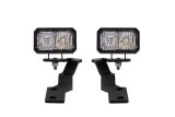 Diode Dynamics 16-21 Toyota Tacoma Stage Series 2in LED Ditch Light Kit Sport - White Combo thumbnail 4