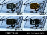 Diode Dynamics Stage Series 2 In LED Pod Cover Smoked Each thumbnail 3