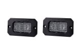 Diode Dynamics Stage Series 2 In LED Pod Pro - White Flood Flush ABL (Pair) thumbnail 1