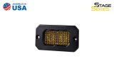 Diode Dynamics Stage Series 2 In LED Pod Sport - Yellow Flood Flush ABL Each thumbnail 1