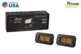 Diode Dynamics Stage Series 2 In LED Pod Sport - Yellow Flood Flush ABL (Pair) thumbnail 5
