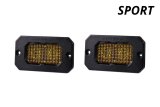 Diode Dynamics Stage Series 2 In LED Pod Sport - Yellow Flood Flush ABL (Pair) thumbnail 8