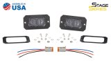 Diode Dynamics Stage Series 2 In LED Pod Sport - White Flood Flush ABL (Pair) thumbnail 3