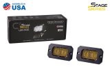 Diode Dynamics Stage Series 2 In LED Pod Sport - Yellow Fog Flush ABL (Pair) thumbnail 8