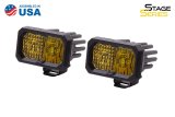 Diode Dynamics Stage Series 2 In LED Pod Pro - Yellow Combo Standard ABL (Pair) thumbnail 2
