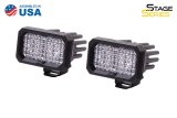 Diode Dynamics Stage Series 2 In LED Pod Sport - White Flood Standard ABL (Pair) thumbnail 2