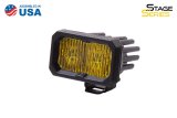 Diode Dynamics Stage Series 2 In LED Pod Sport - Yellow Fog Standard ABL Each thumbnail 2