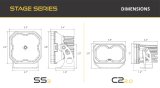 Diode Dynamics 14-19 Silverado/Sierra SSC2 LED Ditch Light Kit - Yellow Pro Combo thumbnail 5