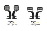 Diode Dynamics 14-19 Silverado/Sierra SS3 LED Ditch Light Kit - Yellow Pro Combo thumbnail 6
