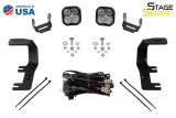 Diode Dynamics 14-19 Silverado/Sierra SS3 LED Ditch Light Kit - Pro White Combo thumbnail 9