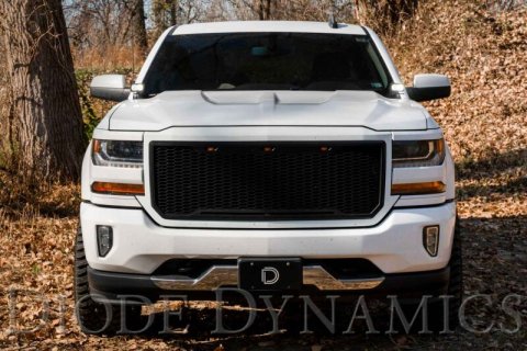 Diode Dynamics 14-19 Silverado/Sierra SS3 LED Ditch Light Kit - Sport Yellow Combo thumbnail 4