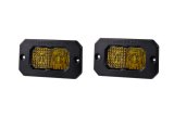 Diode Dynamics Stage Series 2in LED Pod Sport - Yellow Combo Flush ABL (Pair) thumbnail 2