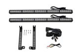 Diode Dynamics 14-19 Toyota 4Runner SS30 Dual Stealth Lightbar Kit - White Driving thumbnail 1