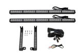 Diode Dynamics 14-19 Toyota 4Runner SS30 Dual Stealth Lightbar Kit - White Driving thumbnail 3