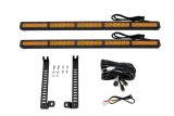 Diode Dynamics 14-19 Toyota 4Runner SS30 Dual Stealth Lightbar Kit - Amber Combo thumbnail 2