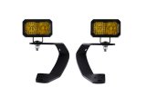 Diode Dynamics 10-21 Toyota 4Runner Stage Series 2in LED Ditch Light Kit - Yellow Pro Combo thumbnail 3