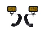 Diode Dynamics 10-21 Toyota 4Runner Stage Series 2in LED Ditch Light Kit - Sport Yellow Combo thumbnail 4