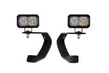 Diode Dynamics 10-21 Toyota 4Runner Stage Series 2in LED Ditch Light Kit Sport - White Combo thumbnail 3