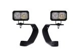 Diode Dynamics 10-21 Toyota 4Runner Stage Series 2in LED Ditch Light Kit Sport - White Combo thumbnail 4