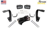Diode Dynamics 10-21 Toyota 4Runner SS3 LED Ditch Light Kit - Pro White Combo thumbnail 7