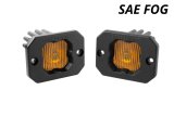 Diode Dynamics Stage Series C1 LED Pod - Yellow SAE Fog Flush ABL (Pair) thumbnail 9