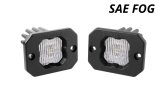 Diode Dynamics Stage Series C1 LED Pod - White SAE Fog Flush ABL (Pair) thumbnail 7