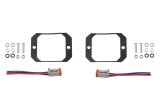 Diode Dynamics Stage Series C1 Flush Mount Mounting Kit (Pair) thumbnail 3