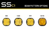 Diode Dynamics Stage Series C1 Lens Wide - Yellow thumbnail 4