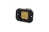 Diode Dynamics Stage Series C1 LED Pod Pro - Yellow Flood Flush ABL Each thumbnail 3