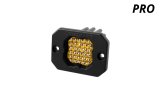 Diode Dynamics Stage Series C1 LED Pod Pro - Yellow Flood Flush ABL Each thumbnail 5