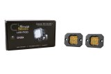 Diode Dynamics Stage Series C1 LED Pod Pro - Yellow Flood Flush ABL (Pair) thumbnail 7