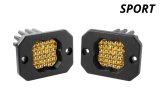 Diode Dynamics Stage Series C1 LED Pod Sport - Yellow Flood Flush ABL (Pair) thumbnail 4