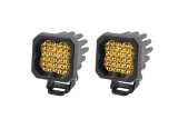 Diode Dynamics Stage Series C1 LED Pod Pro - Yellow Flood Standard ABL (Pair) thumbnail 2