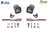Diode Dynamics Stage Series C1 LED Pod Pro - White Wide Standard ABL (Pair) thumbnail 5
