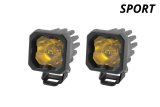 Diode Dynamics Stage Series C1 LED Pod Sport - Yellow Flood Standard ABL (Pair) thumbnail 7
