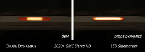 Diode Dynamics 20-21 Sierra 2500/3500 HD LED Sidemarkers - Amber Set thumbnail 8