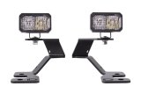 Diode Dynamics 2021 Ford Bronco Sport Stage Series 2in LED Ditch Light Kit- White Combo thumbnail 3