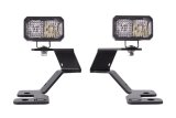 Diode Dynamics 2021 Ford Bronco Sport Stage Series 2in LED Ditch Light Kit- White Combo thumbnail 4